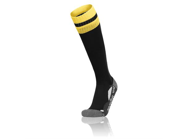 Azlon Socks BLK/YEL S Fotballsokker - Unisex 