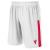 Skara Short WHT/RED 3XS Teknisk shorts i ECO-tekstil - Unisex 