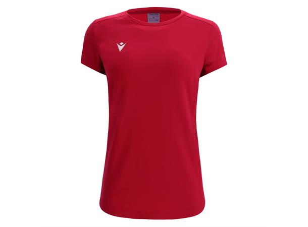 Lute Womens Cotton T-shirt RED S T-skjorte med feminint snitt 