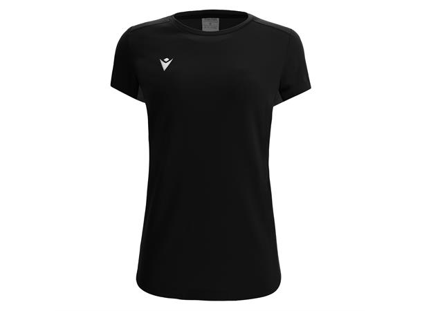 Lute Womens Cotton T-shirt BLK/ANT L T-skjorte med feminint snitt 