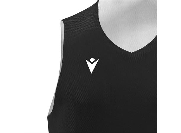 Idaho Reversible Shirt BLK/WHT 3XL Vendbar teknisk basketdrakt - Unisex 