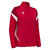 Leona Training 1/4 Zip Top W RED/WHT M Teknisk treningsgenser til dame 