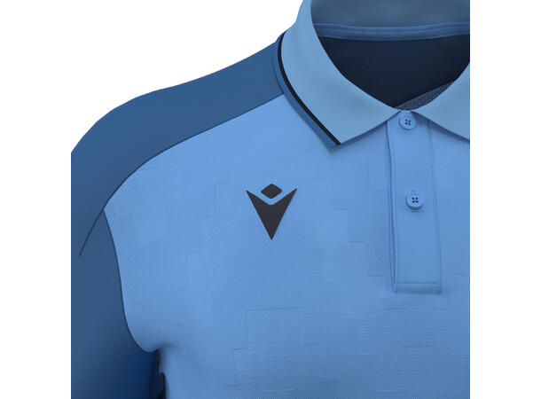 Echoes Polo INDIGO/NAVY M Teknisk poloskjorte - Unisex 